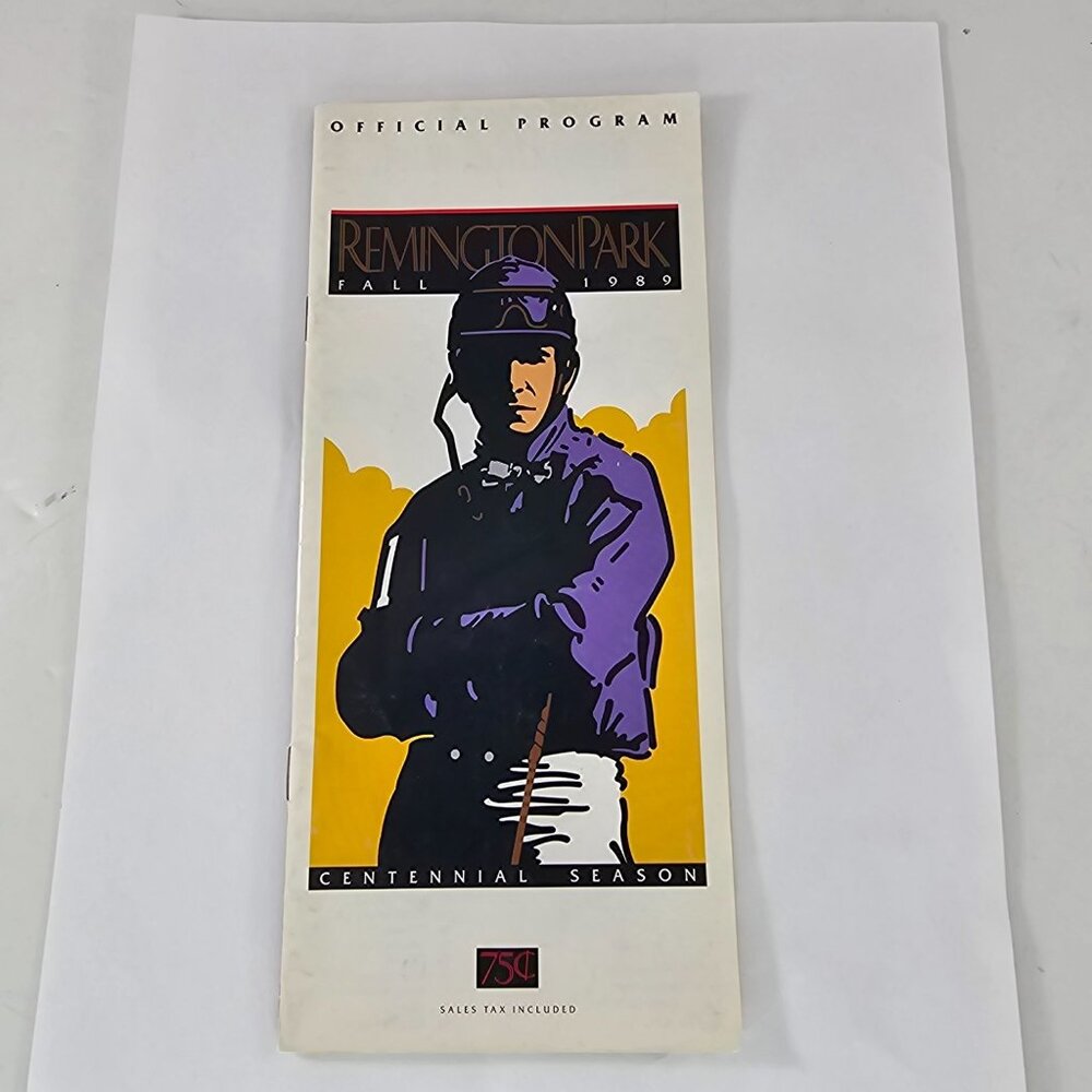 Remington Park November 23 1989 Centennial Season Official Program